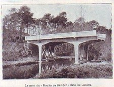 1927  - PONT DU MOULIN DE