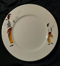 Piatti in porcellana di Boemia PICASSO (diametro 26 cm) pari al nuovo.N.6 piatti