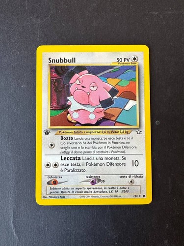 Snubbul 111 neo genesis - snubbul,