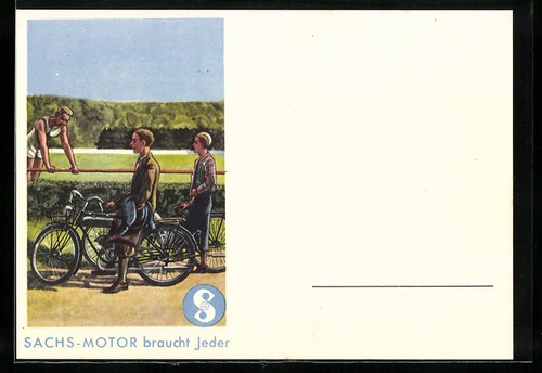 Cartolina pubblicitaria per