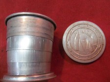 ANTIQUE ALUMINUM COLLAPSIBLE