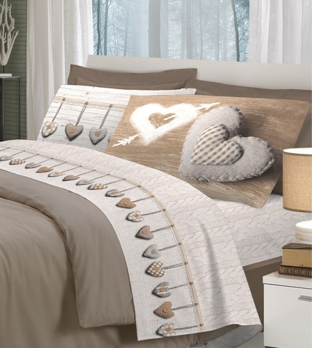 Completo letto cuori appesi - completo,