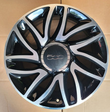 4 CERCHI IN LEGA 17" FIAT 500L / FIAT TIPO NUOVI ORIGINALI NERO DIAMANTATO