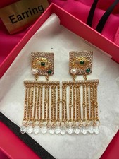 Orecchini goccia a strappo