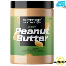 SCITEC NUTRITION PEANUT BUTTER SMOOTH - 1000 gr BURRO DI ARACHIDI LISCIO
