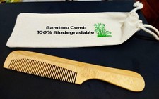 Pettine capelli bambù - fatto, a