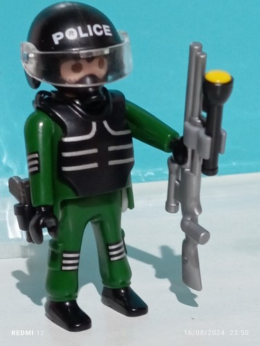 Playmobil figura agente - figura,
