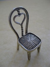 SEDIA CUORE Argento 800