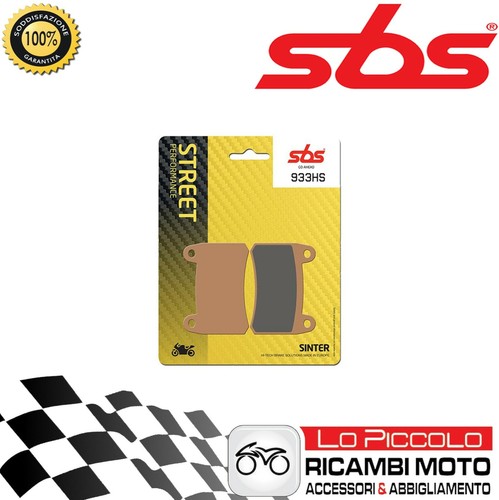 Pastiglie freno anteriore sbs - pastiglie,
