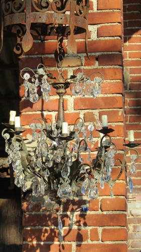 R550 lampadario antico luci - antico,