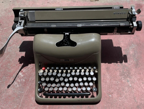 Macchina scrivere olivetti - macchina,