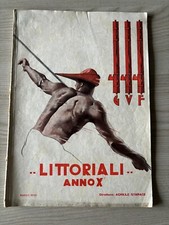 LITTORIALI ANNO X,1932,GUF