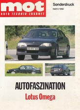 OPEL OMEGA LOTUS depliant