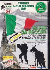 ALPINI DA RECORD LA PIU' GRANDE ADUNATA DI SEMPRE DVD TORINO 6-7-8/5/2011 M10996