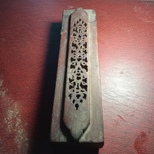 Antico porta incenso legno - porta,