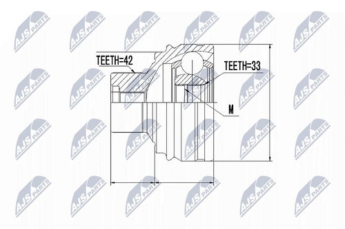 Kit giunti albero - , motore