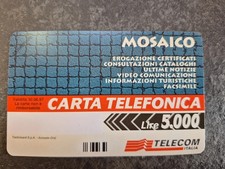 Scheda telefonica rara - rara, prova