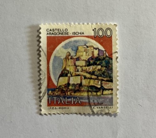 Francobollo 100 lire castello - lire,
