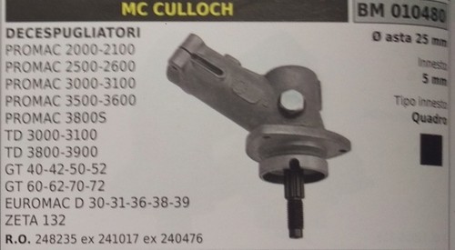 Coppia conica decespugliatore - conica,
