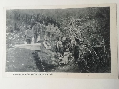 Cartolina caduti prima - cartolina,