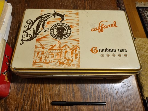 Scatola latta vintage - scatola,