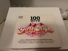 100 HITS GIRLS NIGHT BOX 5 CD RARE !!!