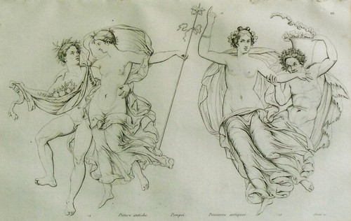 1835:NAPOLI,POMPEI-COPPIA