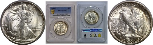 1944 mezzo dollaro - mezzo,