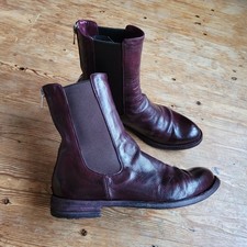 Stivali Officine Creative Lexikon in pelle sangue di bue bordeaux scuro taglia Eur 37 UK 4