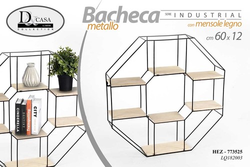 Scaffale bacheca parete - scaffale,