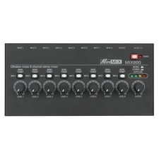 Mix800 mixer linea stereo 8 - mixer,