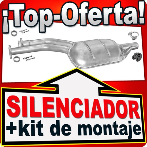 Silenziatore centrale per - silenziatore,