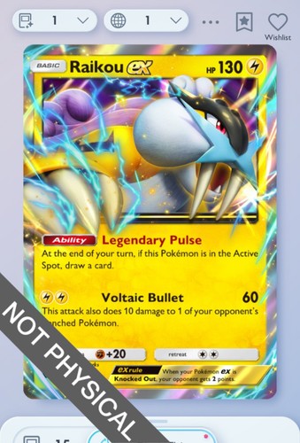 Pokemon tcg pocket raikou - pocket,