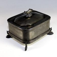 Antico piatto argento Reed &