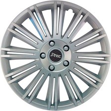 Copricerchi 16" per FIAT STILO coprimozzo coprimozzo tutto argento set di 4