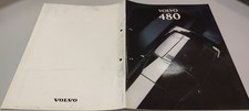 VOLVO 480 CATALOGO DEPLIANT BROCHURE PROSPEKT