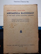 ARITMETICA RAZIONALE 1940 -