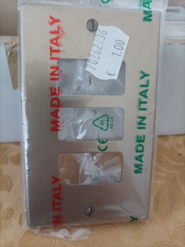 Placca alluminio compatibile - placca,