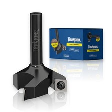 Fresa per spianare legno plastica attacco 8mm per fresatrice e CNC THUNDER PRO