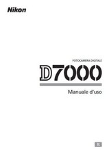 Per Nikon D7000 Manuale Istruzioni Italiano Cartaceo Stampato 15x20cm