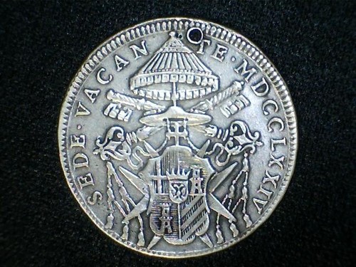 Stato pontificio mezzo scudo - pontificio,