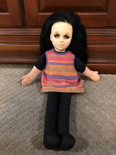 Bambola Beatnik vintage Mattel 1964 bruna SCOOBA DOO - senza voce