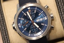 IWC Aquatimer Cronografo IW376806 Full Set Acciaio 44mm Mai Indossato! #