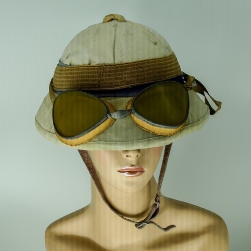 Casco coloniale vintage pith - coloniale, "pith