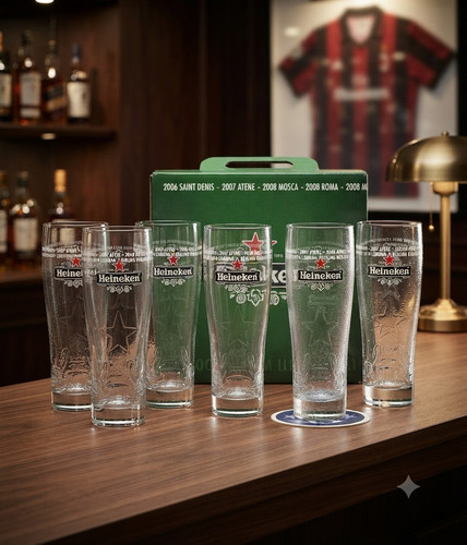 Birra heineken set 6 - heineken,