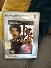 Onimusha Warlords Platinum PS2 Videogioco Capcom 2001 PAL ITA Manca Manuale