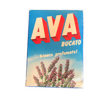 ANTICA SCATOLA DETERSIVO AVA CALIMERO PUBBLICITARIO..ANTIK1964