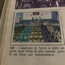 FIGURINA N.187 DALTANIOUS  ALBUM PANINI 1981 ORIGINALE OTTIMA DA RECUPERO