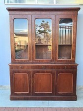 Libreria Inglese in Mogano -