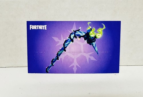 Fortnite minty pickaxe - pickaxe, card